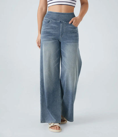 Kyra Sculpt™ Comfort Wide Leg Jeans