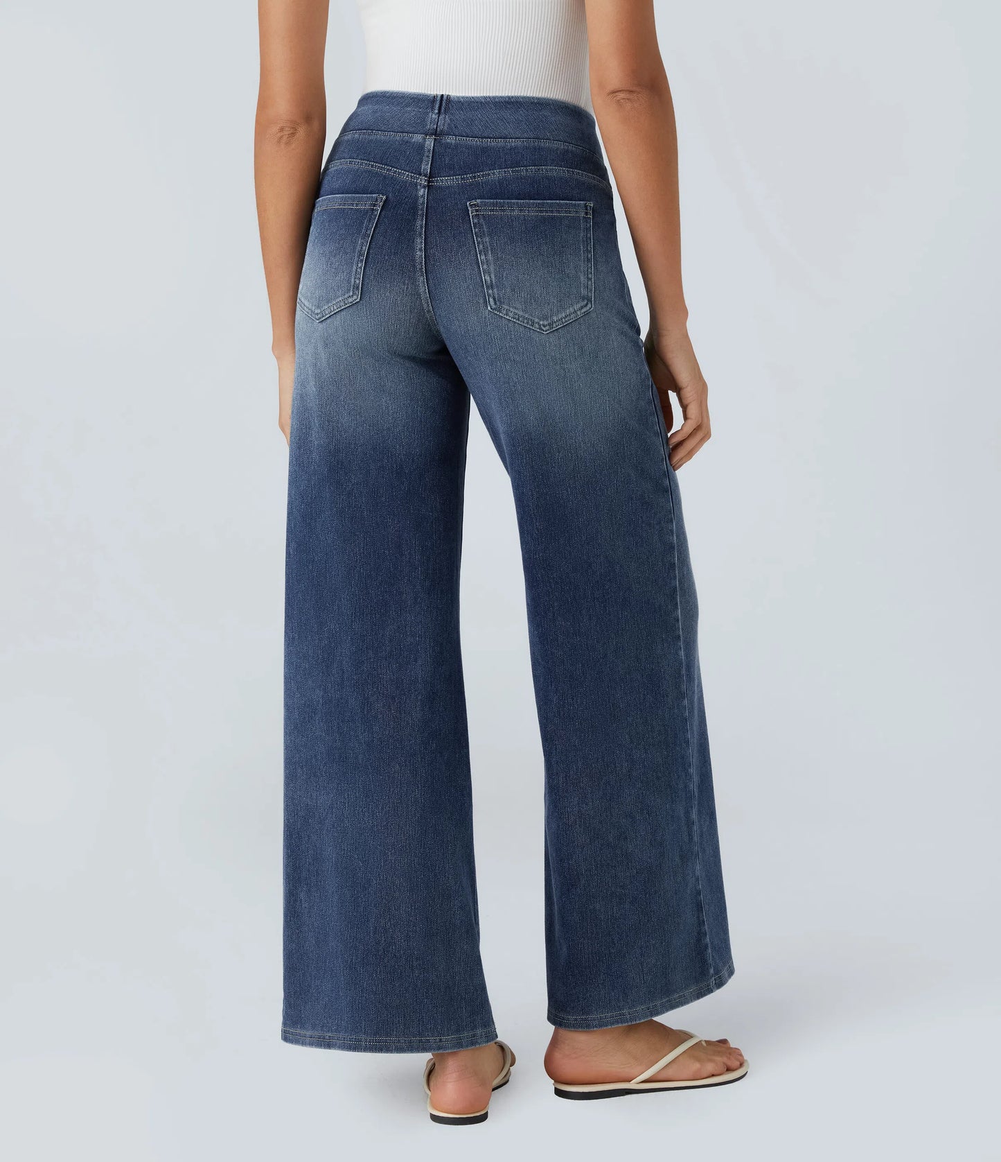 Kyra Sculpt™ Comfort Wide Leg Jeans