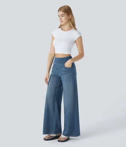 Kyra Sculpt™ Comfort Wide Leg Jeans