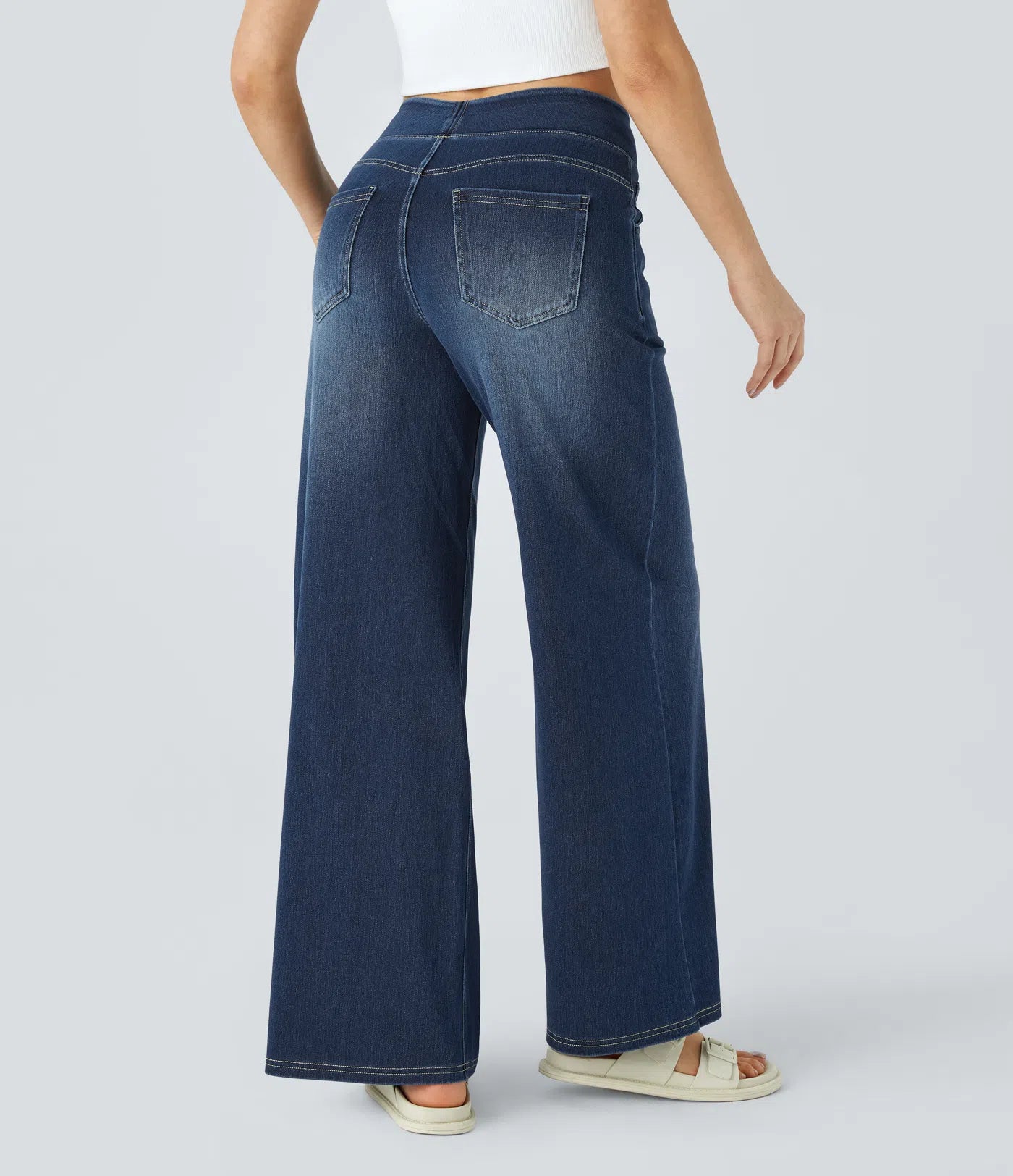Kyra Sculpt™ Comfort Wide Leg Jeans