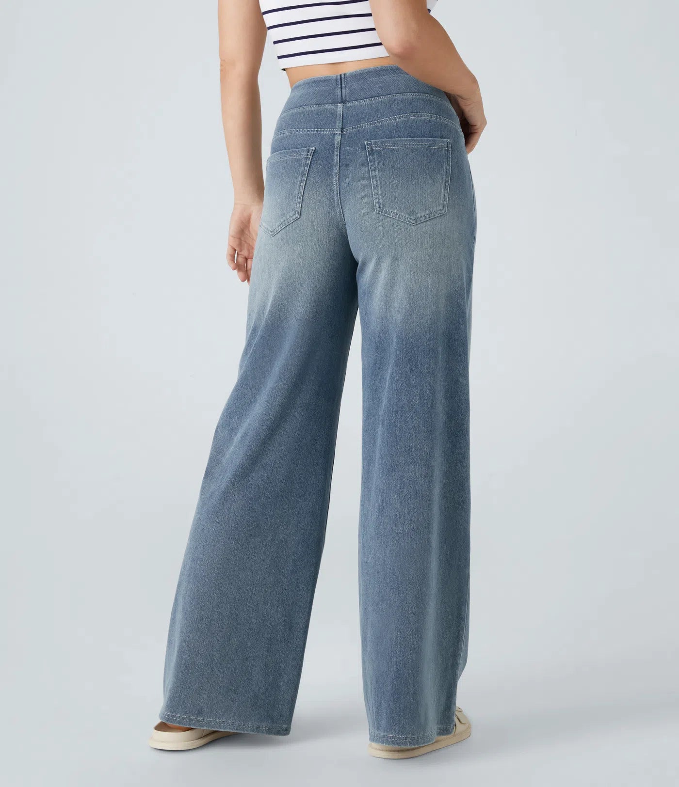 Kyra Sculpt™ Comfort Wide Leg Jeans