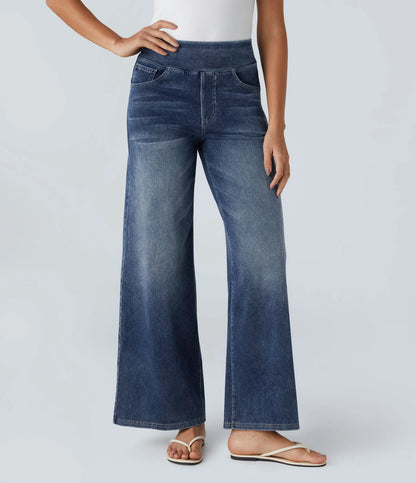 Kyra Sculpt™ Comfort Wide Leg Jeans