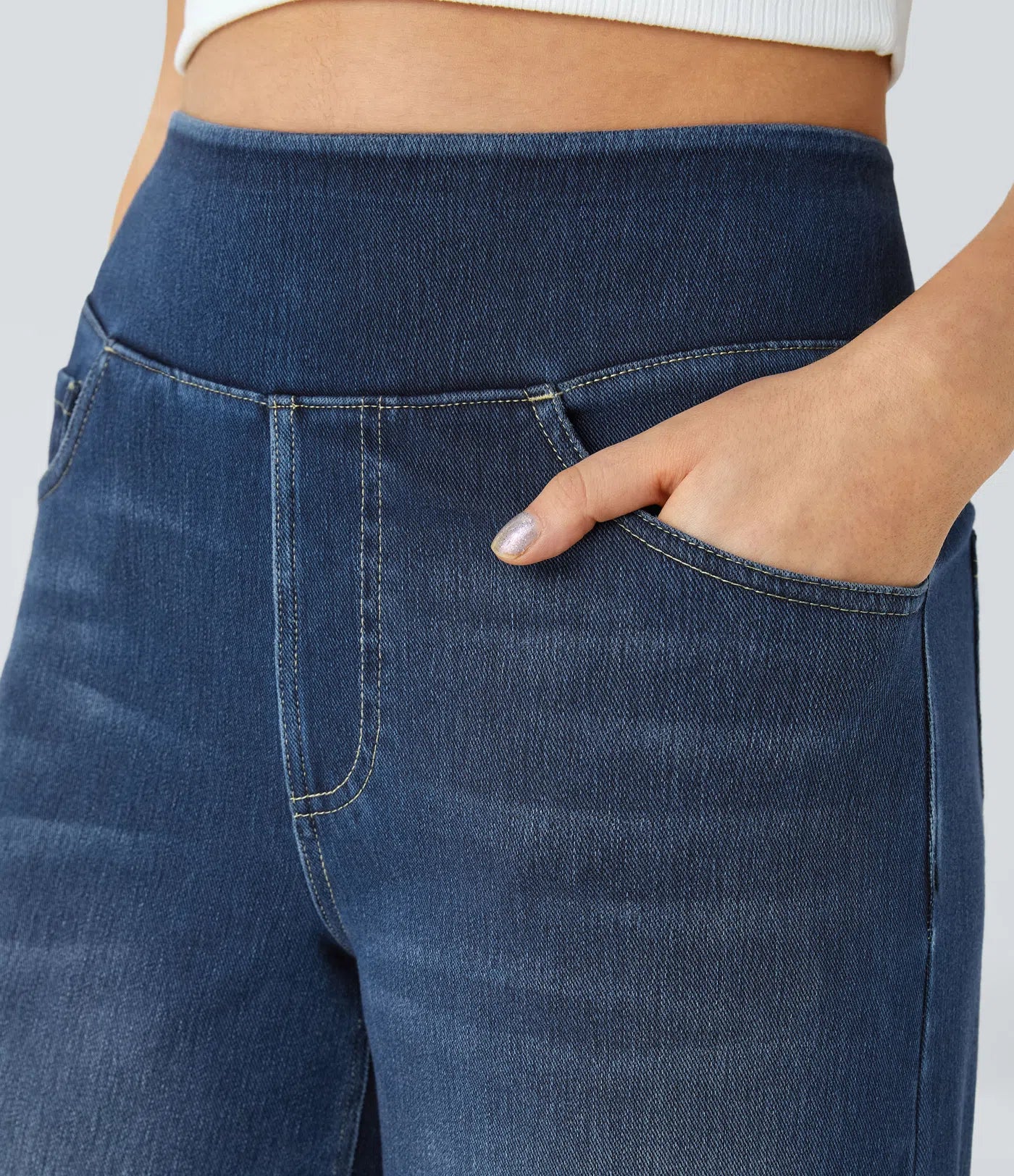 Kyra Sculpt™ Comfort Wide Leg Jeans