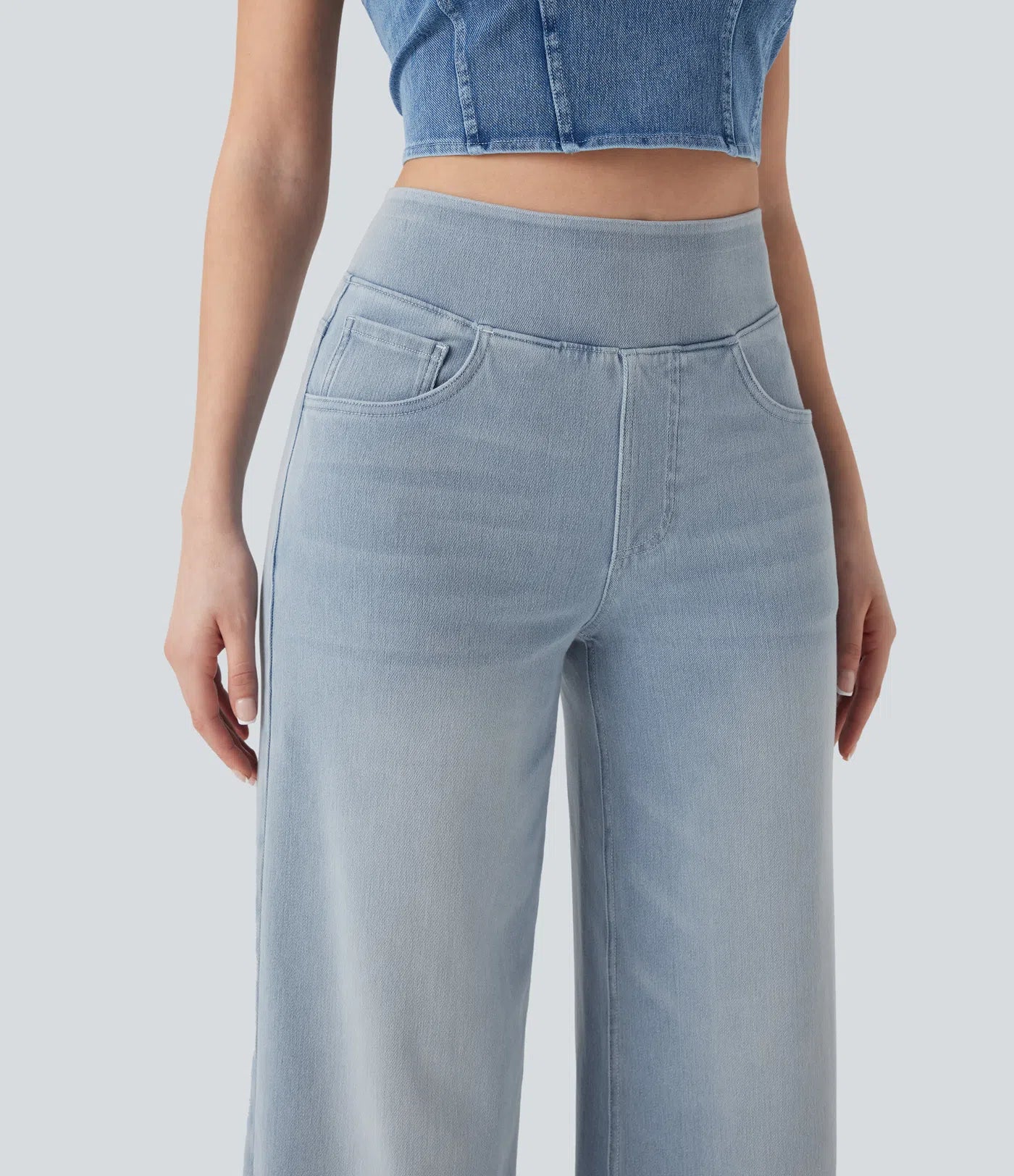 Kyra Sculpt™ Comfort Wide Leg Jeans
