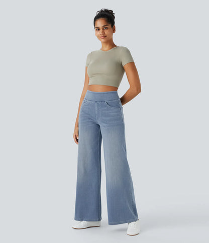 Kyra Sculpt™ Comfort Wide Leg Jeans