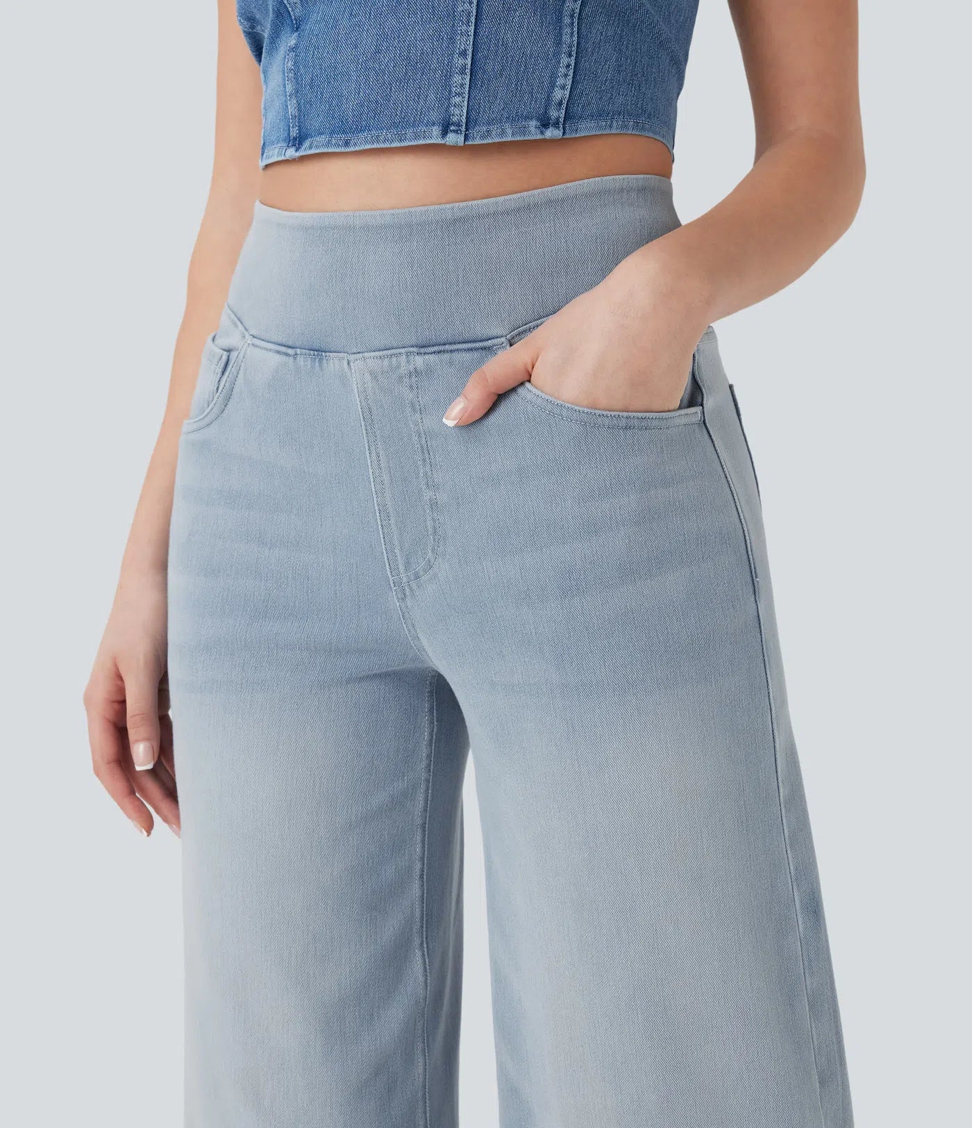 Kyra Sculpt™ Comfort Wide Leg Jeans